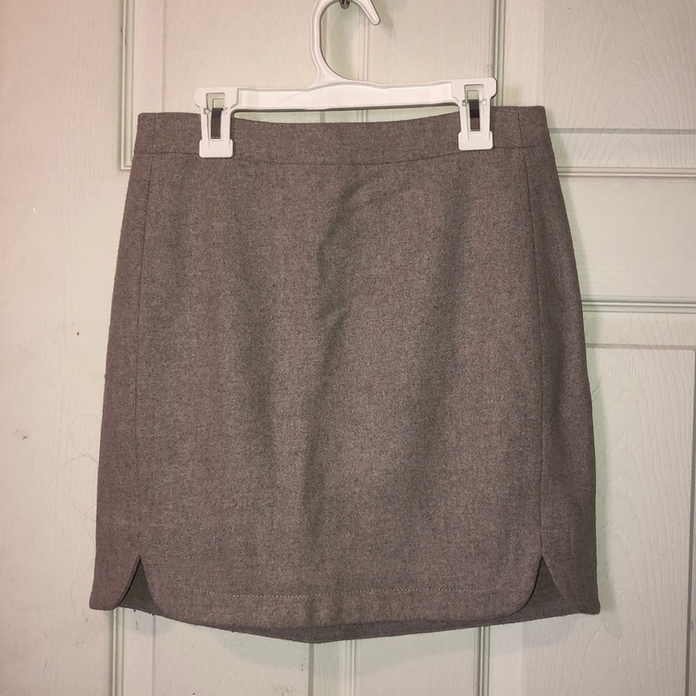 J.Crew wool pencil skirt